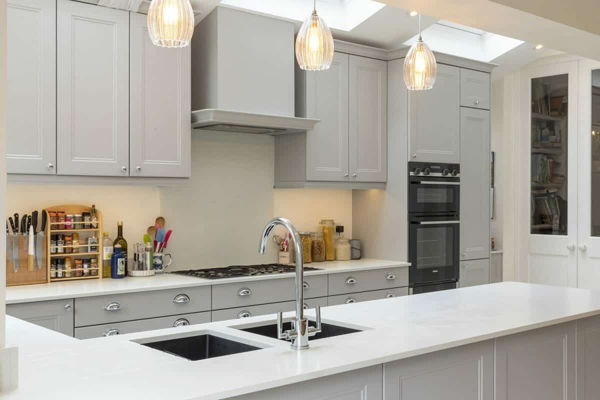 Modern Grey Shaker Kitchen