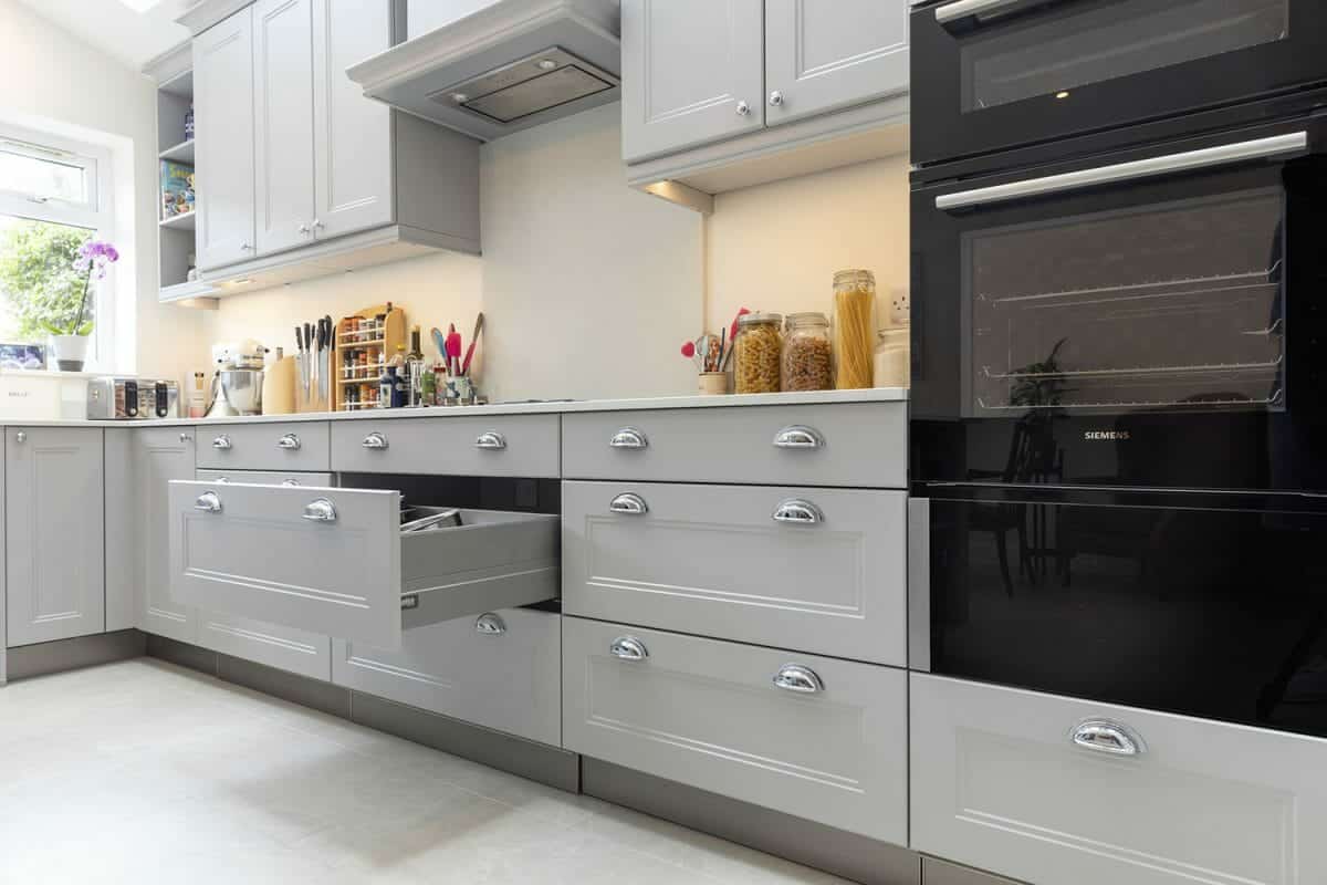 Modern Grey Shaker Kitchen