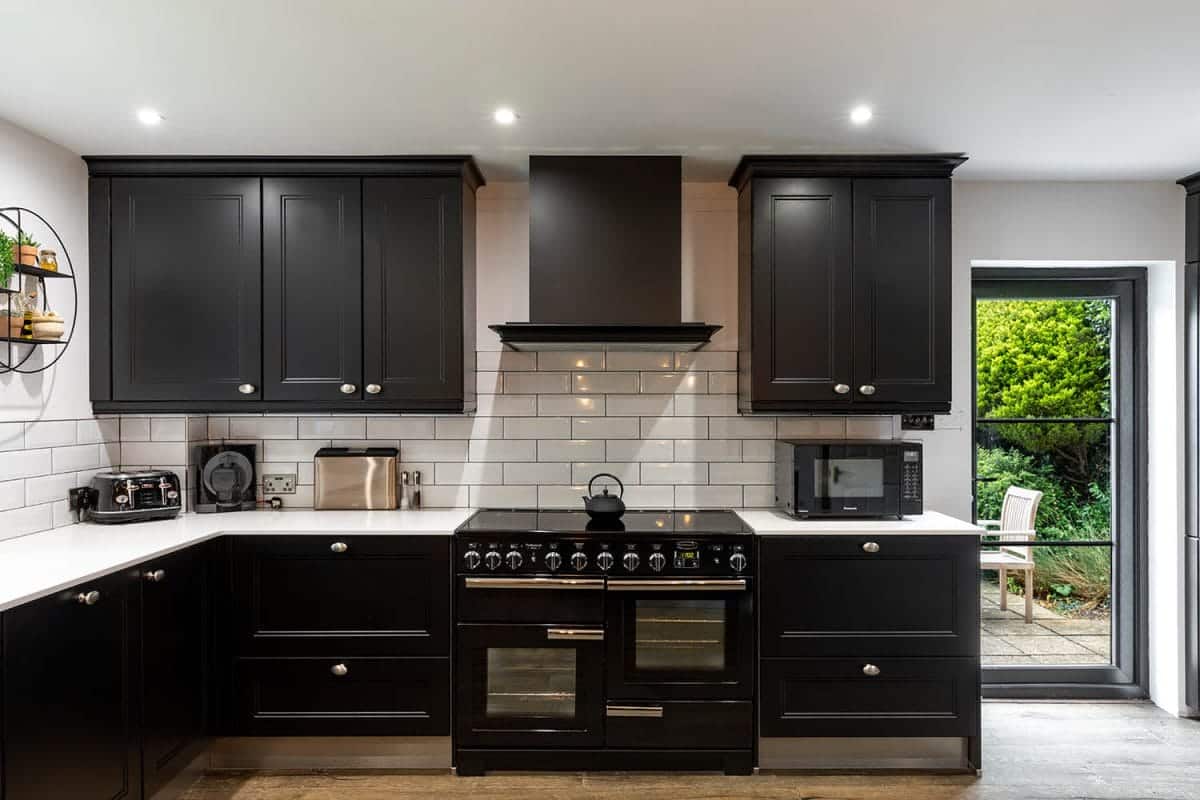 Monochrome Shaker Kitchen