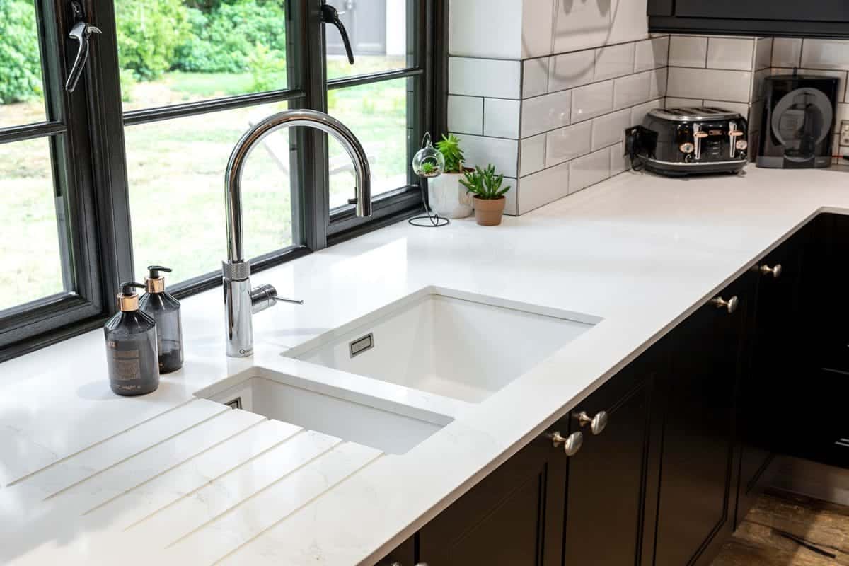 Monochrome Shaker Kitchen