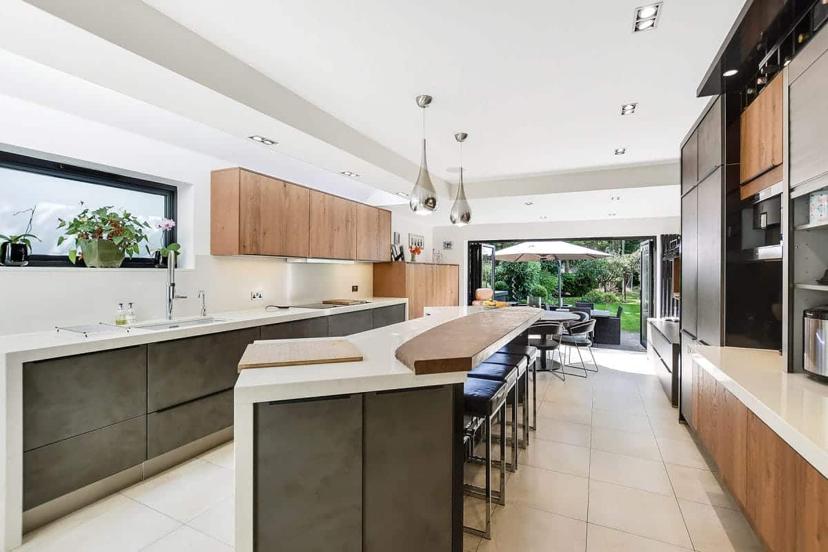 Timeless White and Grey Kitchen
