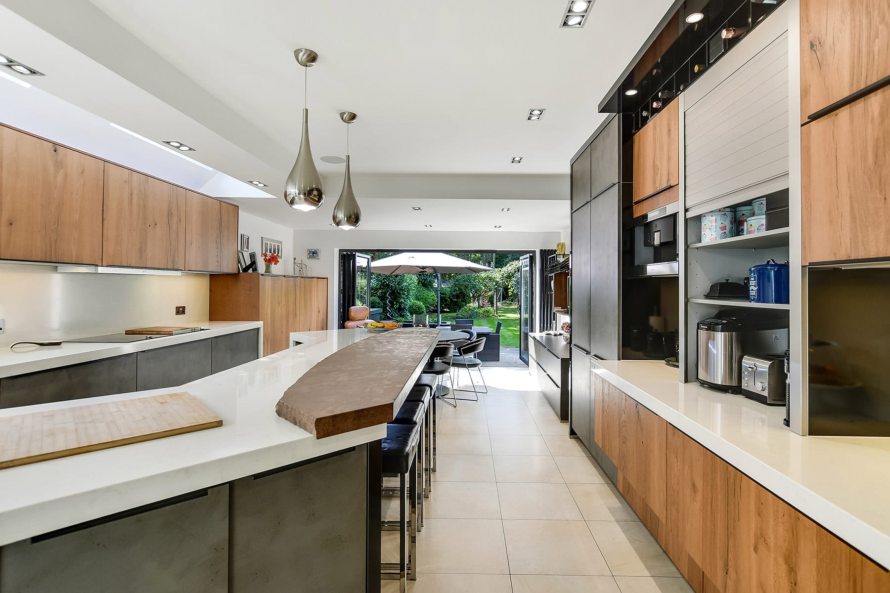 Timeless White and Grey Kitchen