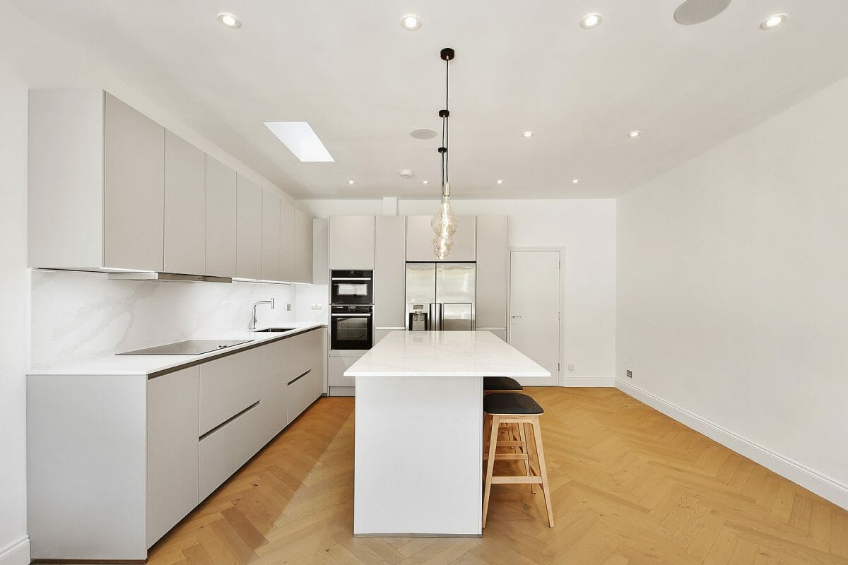 Modern White Kitchen