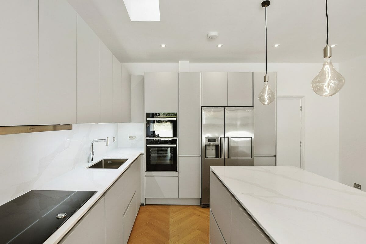 Modern White Kitchen