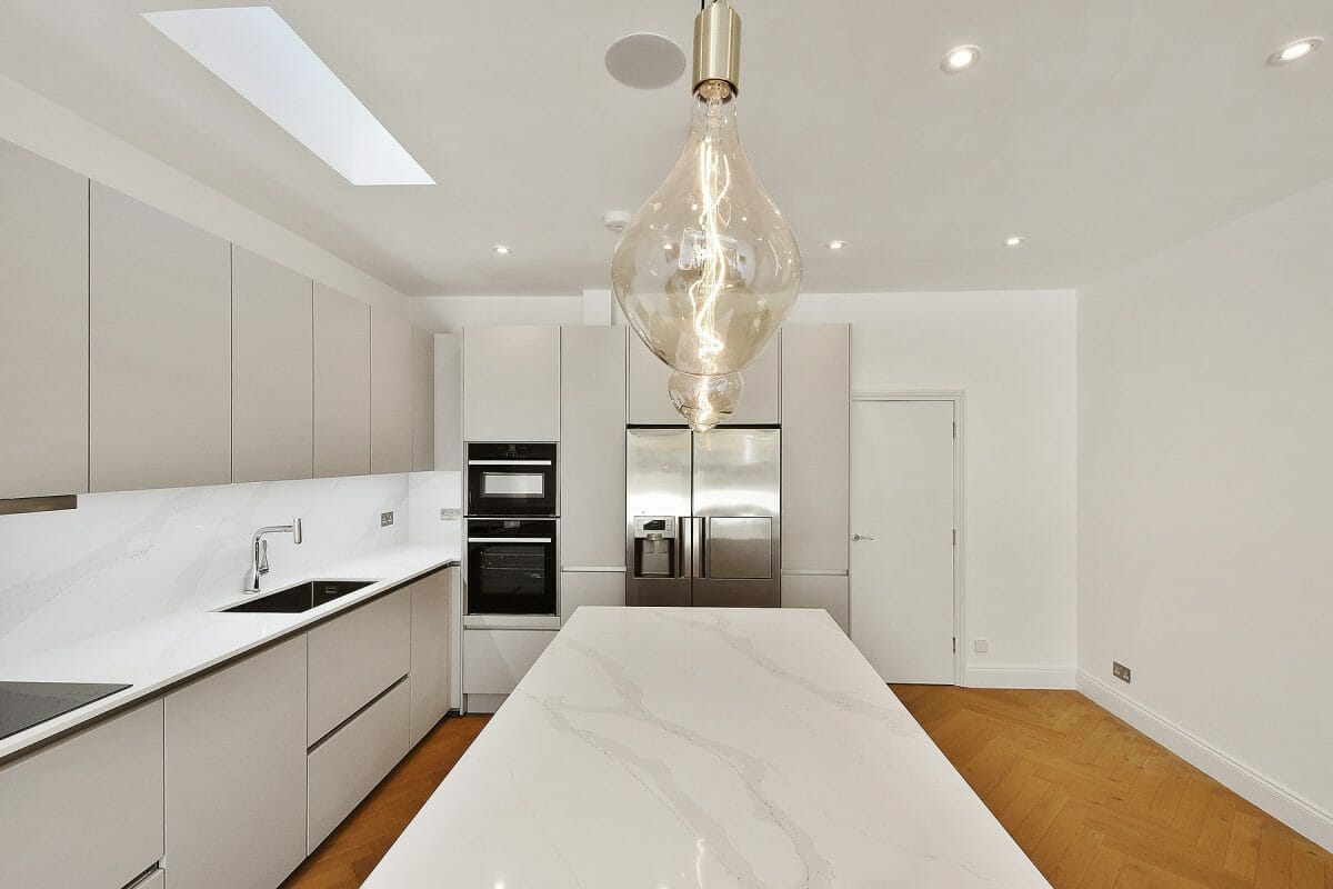 Modern White Kitchen