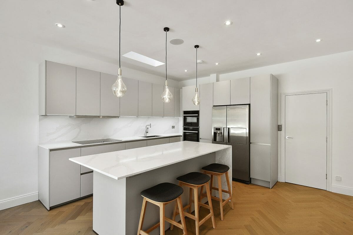 Modern White Kitchen