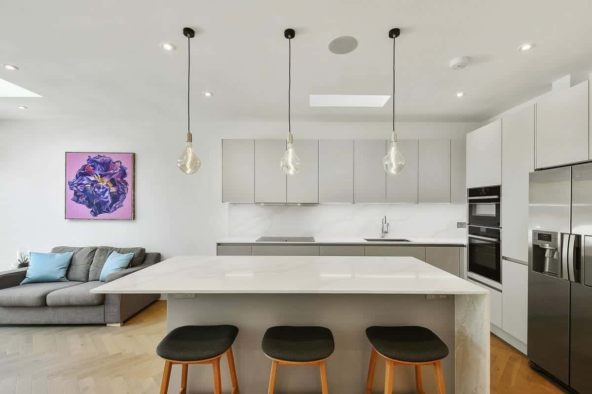 Modern White Kitchen