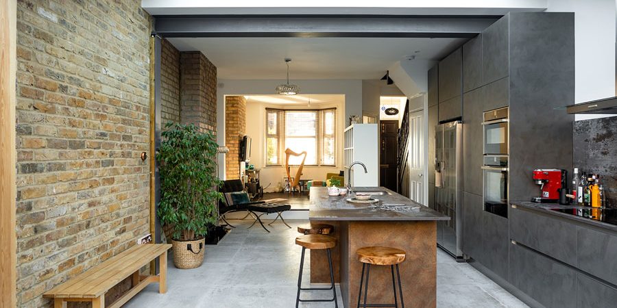 Modern Slate Kitchen