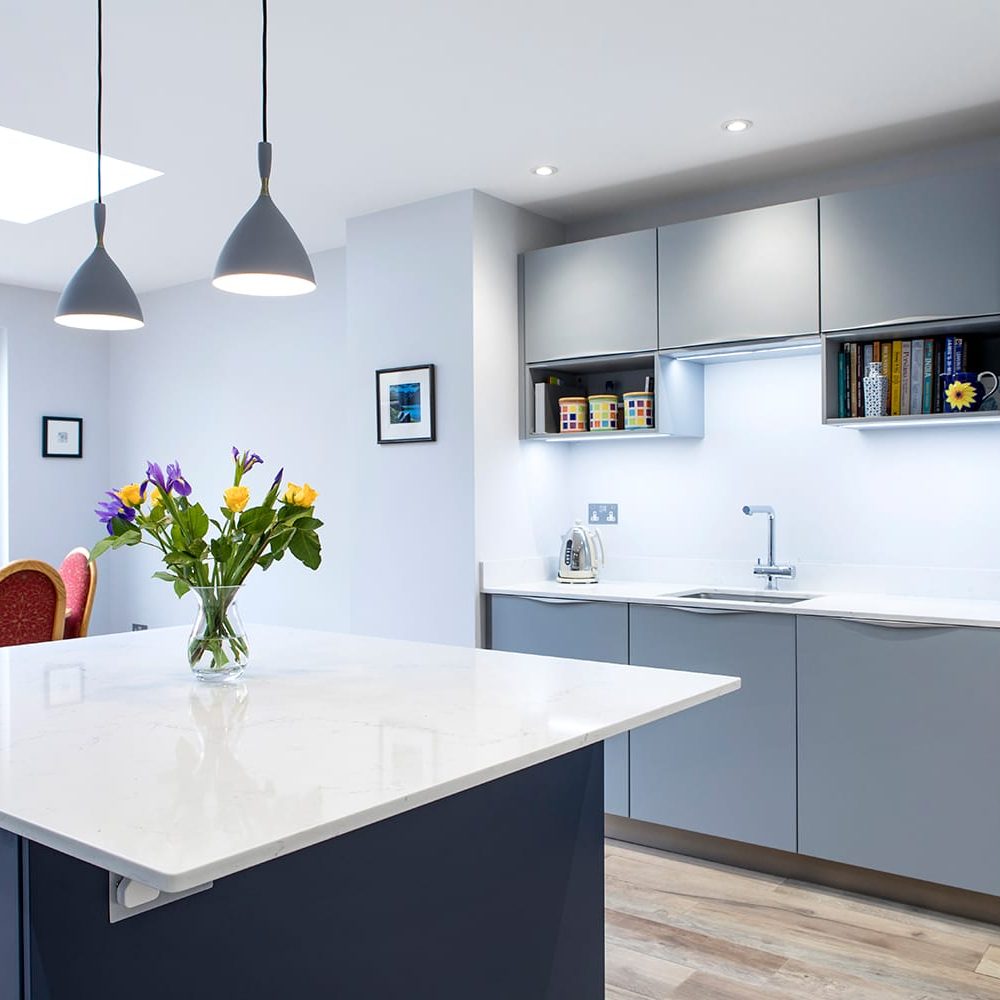 Ebstone Kitchens Feature island and cabinetry