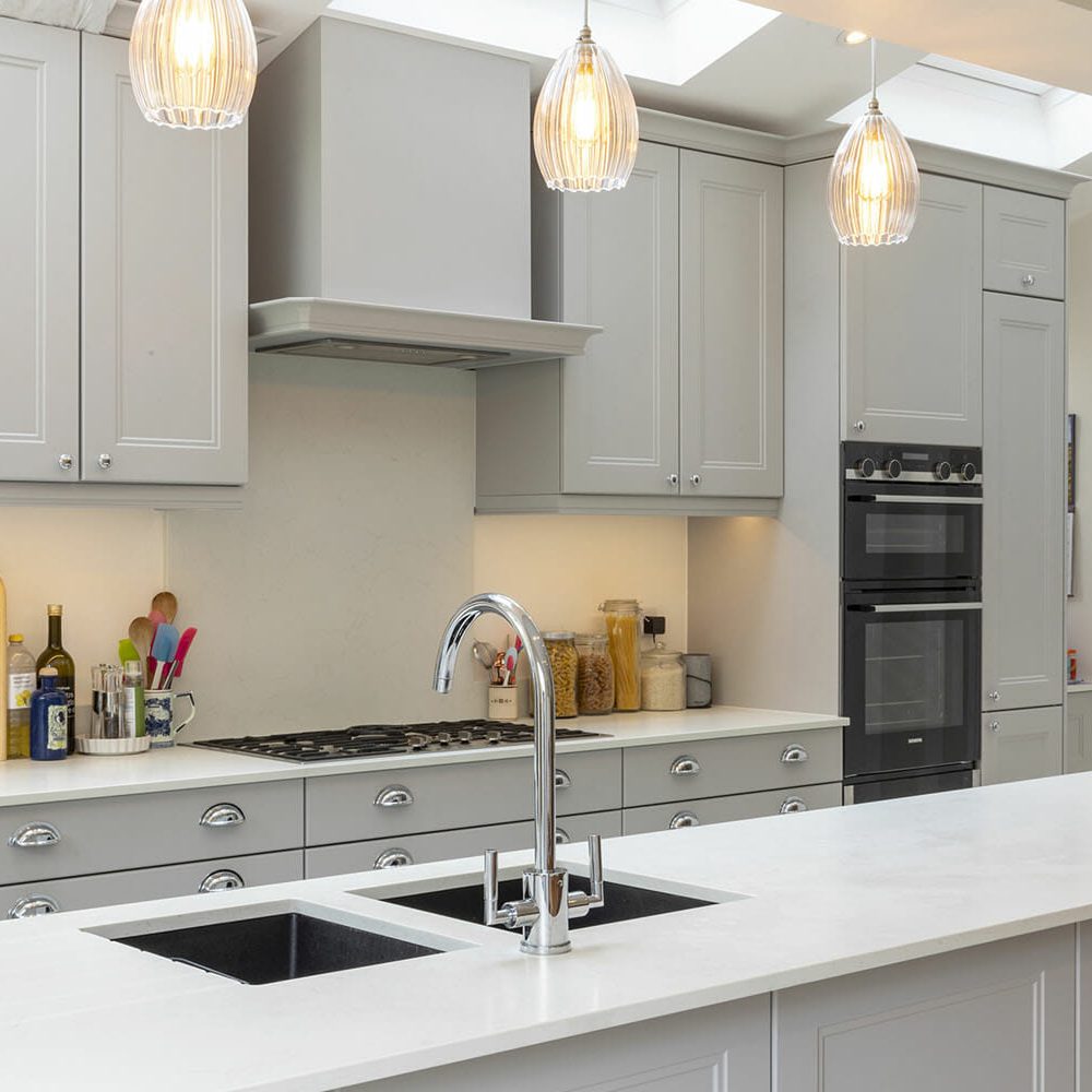 Ebstones kitchens - Modern Grey Shaker Kitchen Modern Grey Shaker Kitchen