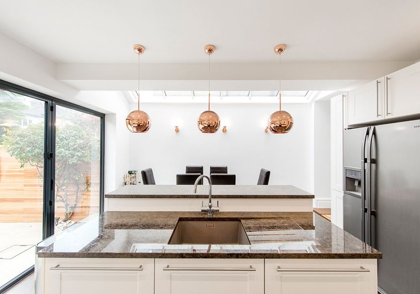 White Contemporary Kitchen