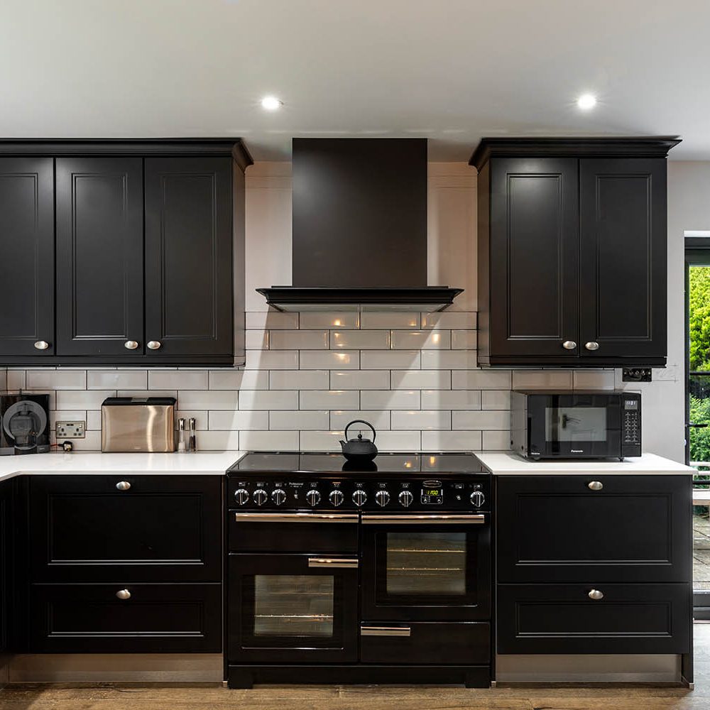 Monochrome Shaker Kitchen