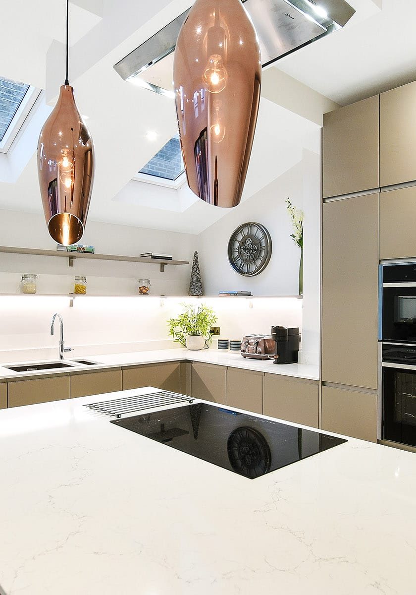 Sophisticated Modern Handleless Kitchen